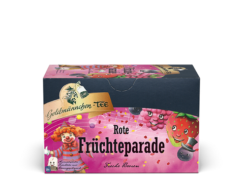 Rote Früchteparade