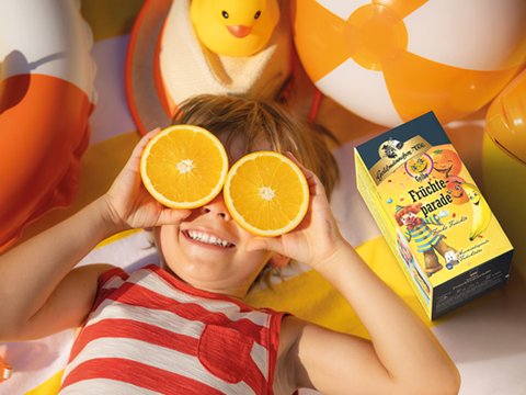 Gelbe Früchteparade