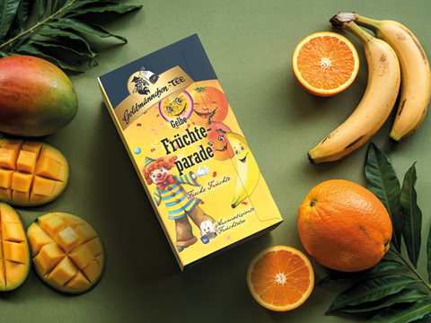 Gelbe Früchteparade