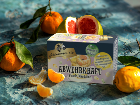Abwehrkraft Pomelo-Mandarine