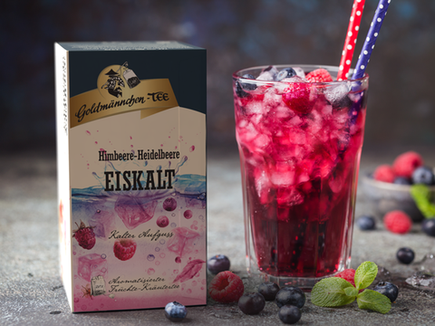 EISKALT Himbeere-Heidelbeere