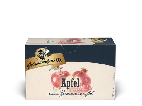 Apfel mit Granatapfel